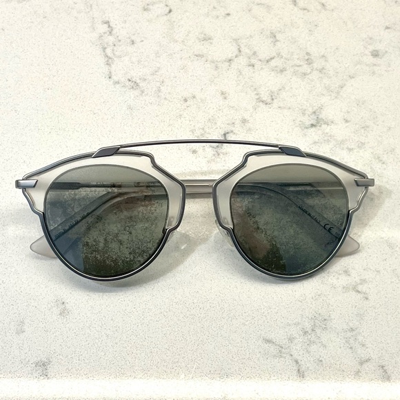 Authentic Dior So Real Sunglasses in Matte Silver - Picture 5 of 16